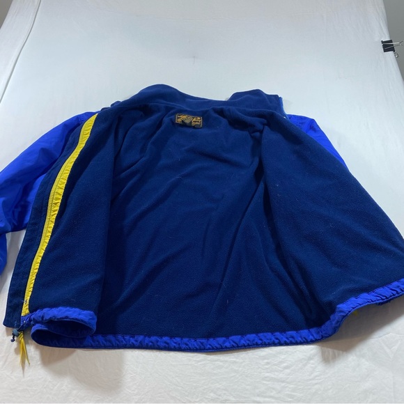 Eddie Bauer jacket Woman’s large Ski  Jacket Front Zip Vintage Fleece pockets - Picture 4 of 13